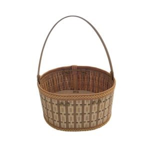 Cesta oval em bambu- Grande (Desmontada)