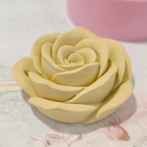 Molde em silicone -Rosa com furo - Image 2