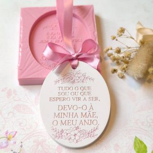Molde em silicone - Mãe, meu anjo