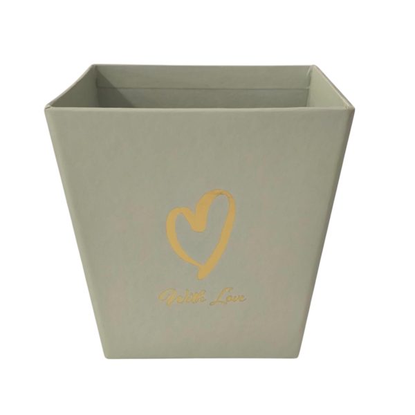 Caixa cartão Vaso-Verde