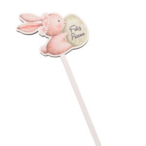 Espeto em mdf- Coelhinho com ovo