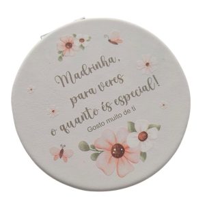 Espelho de bolso -Madrinha é especial