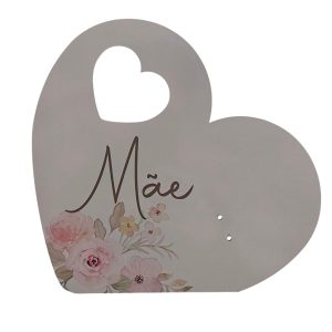 Suporte em madeira para ramo- Mãe