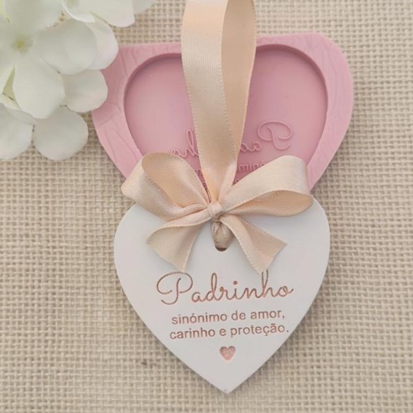 Molde em silicone - Padrinho- amor e carinho