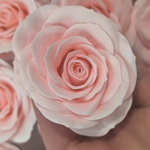 Flores em pétalas de sabão-"7 camadas"-Rosa-Z18