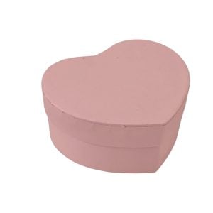 Caixa cartão coração-Rosa