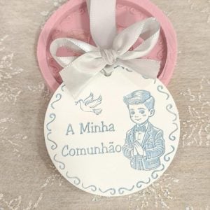 Molde em silicone -A minha Comunhão-Menino