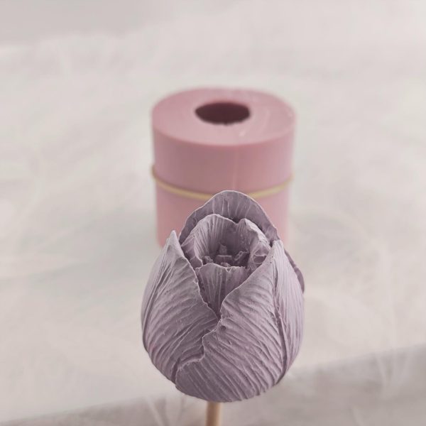 Molde em silicone -Tulipa