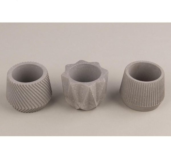 Molde em silicone RAYHER, 3 Vasos - Image 3