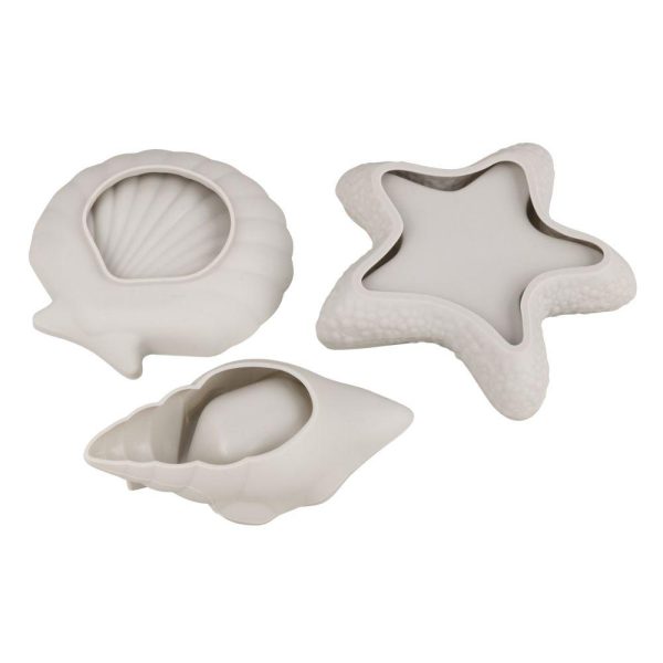 Molde em silicone RAYHER, Estrela do mar + Conchas - Image 2