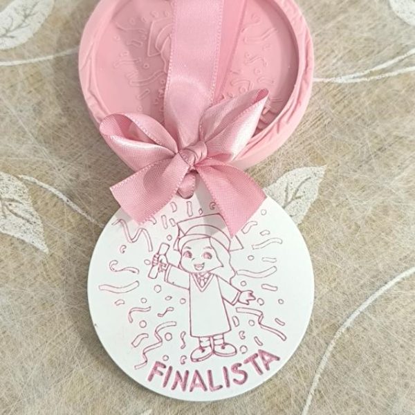 Molde em silicone -Menina finalista