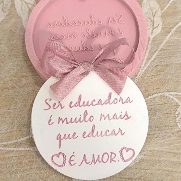 Molde em silicone -Ser Educadora...