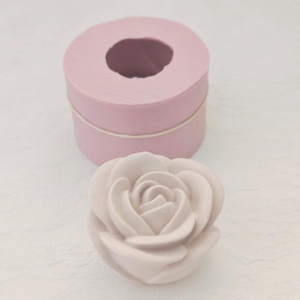 Molde em silicone -Rosa