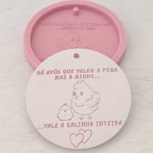 Molde em silicone -Há Avós que valem a pena...