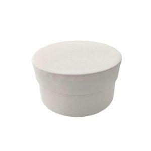 Caixa cartão redonda - Branco- 9,5x5