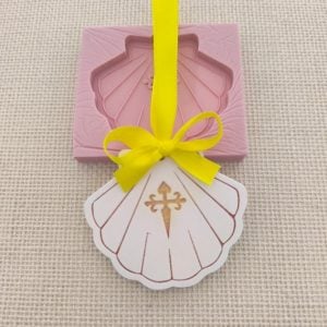 Molde em silicone -Concha "caminhos Santiago"