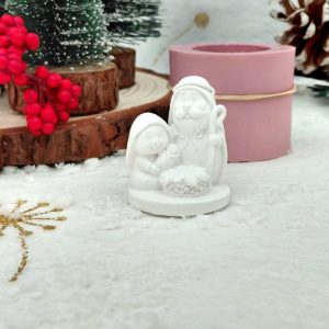 Molde em silicone - Presépio, Ref. 1335 - 3D
