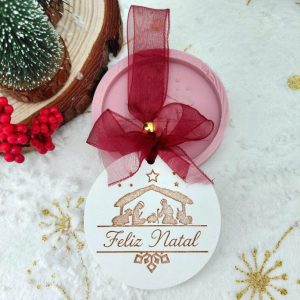 Molde em silicone - Feliz Natal, Ref. 1376