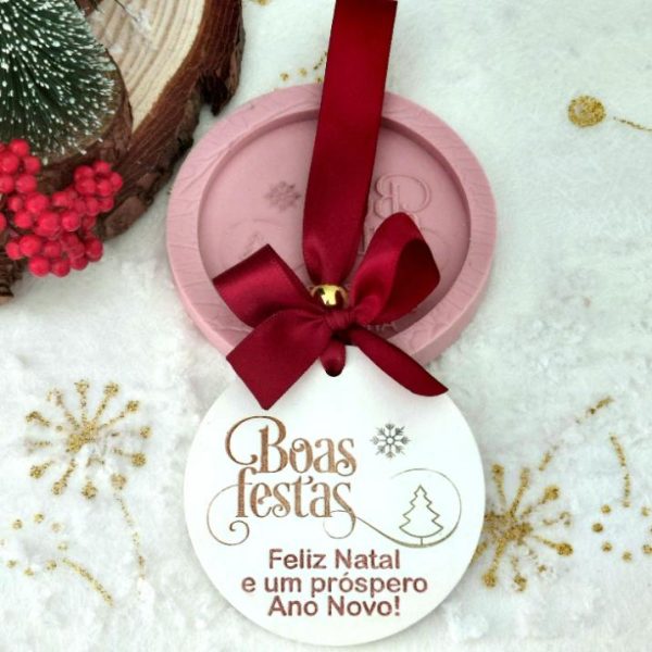 Molde em silicone - Boas Festas