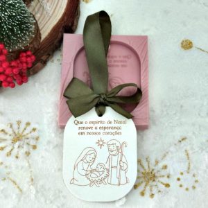 Molde em silicone - Espírito de Natal