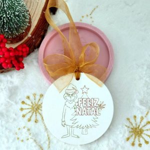 Molde em silicone - Grinch - Feliz Natal