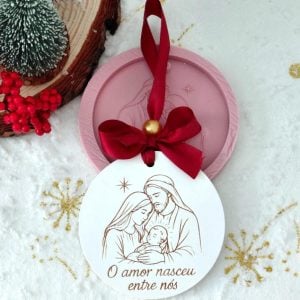 Molde em silicone - O amor nasceu entre nós