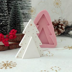 Molde em silicone -Pinheirinho