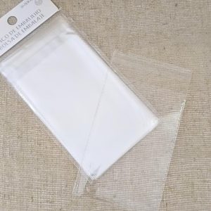 Saco de embrulho em plástico - 10x15cm (24 unid)
