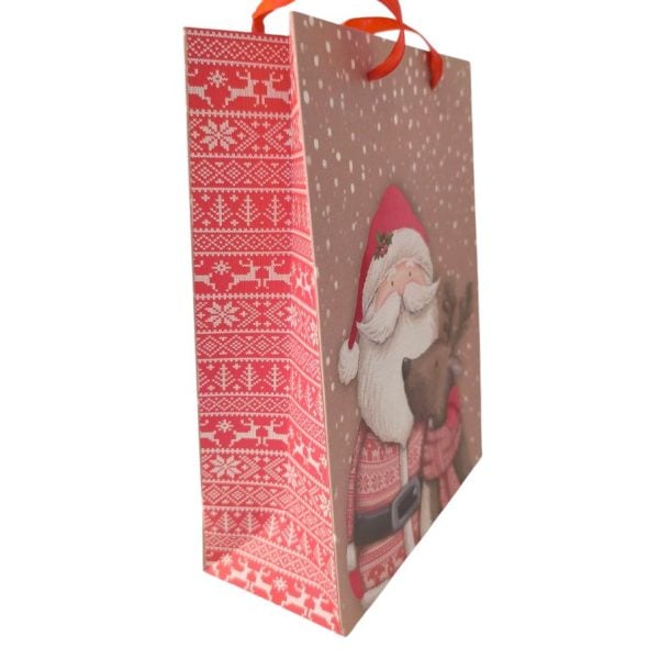 Saco de Papel Natalício - Pai Natal - Image 2