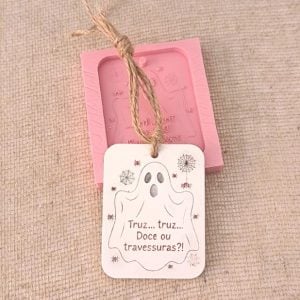 Molde em silicone - Doce ou travessuras