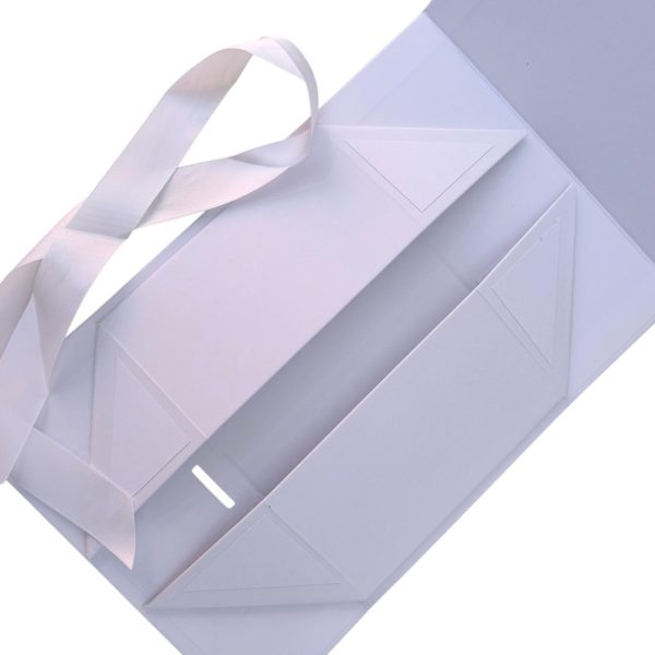 Caixa cartão c/íman 20x15x8 cm - Branca - Image 2