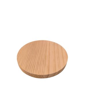 Base em madeira natural - 10cm x 1cm