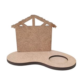 Cabana com base porta velas