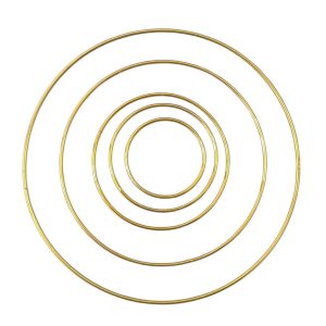 Aro em metal - Dourado