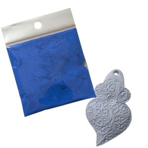Pigmento para gesso/pó cerâmico azul