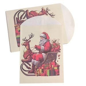 Envelope natalício - Pai Natal  - 12x19cm