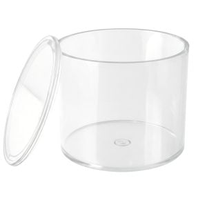 Caixa Acrílica redonda 9x8 cm