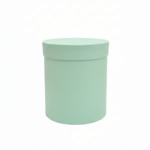 Caixa cartão redonda - 14x13 -Verde