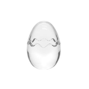 Ovo de Vidro- Cor Transparente - Grande