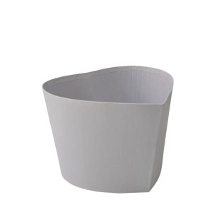 Caixa cartão Vaso Coração - Branco