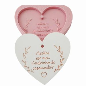 Molde em silicone - Aceitas ser meu padrinho de Casamento
