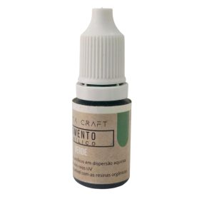 Pigmento Acrílico para Resina Orgânica 10 mL-VERDE