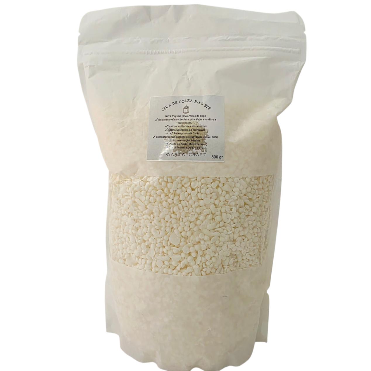 Cera de Colza R-50 - Pérolas - BPF - P/ Copo