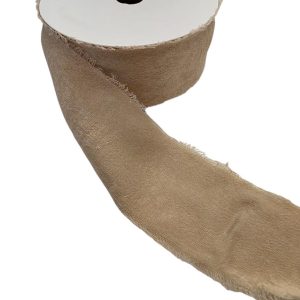 Fita chiffon 4 cm x 5 mts - Cru - COR #24