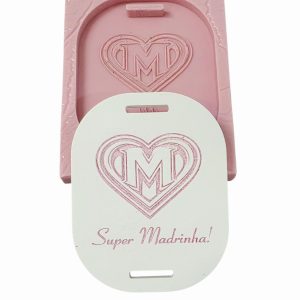 Molde em silicone - Etiqueta Madrinha