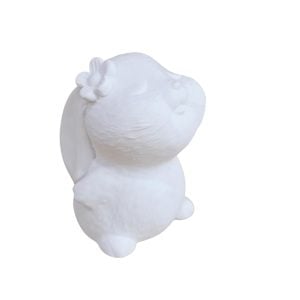 Coelha em pó cerâmico