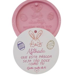 Molde em silicone - Afilhada, doce Páscoa