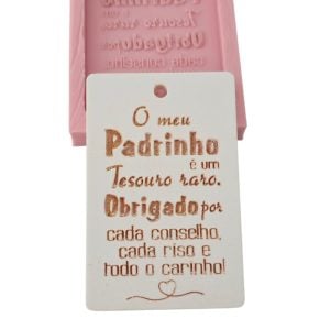 Molde em silicone - Padrinho-tesouro raro