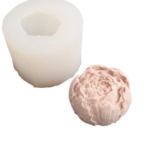 Molde em silicone, Peônia
