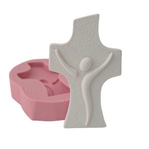 Molde em silicone - Cruz